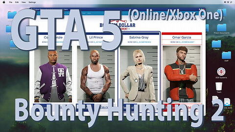 GTA 5 (Online/Xbox One) Bounty Hunting 2