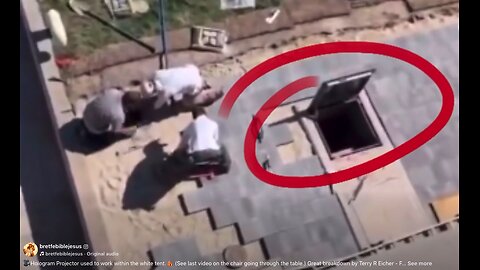 Compelling Evidence Shows the "Charlie Kirk Show" was Done with a Hologram Projector and a Trap Door