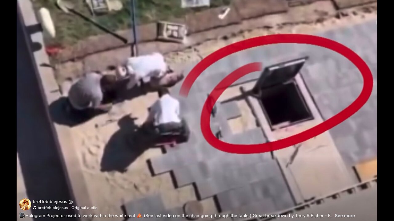 Compelling Evidence Shows the "Charlie Kirk Show" was Done with a Hologram Projector and a Trap Door