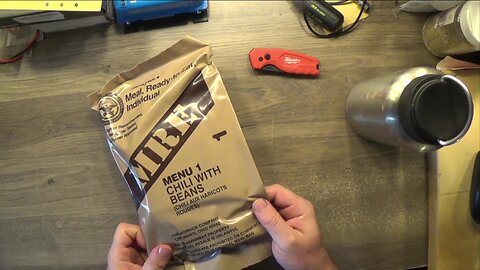 Let's Eat: MRE Menu #1, Chili With Beans