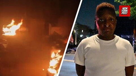 Suspicious person and concerning devices spotted around NYPD arson scene