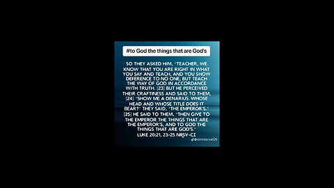 to God the things that are God's #biblebuild #bibleverse #bibleverseoftheday #bible