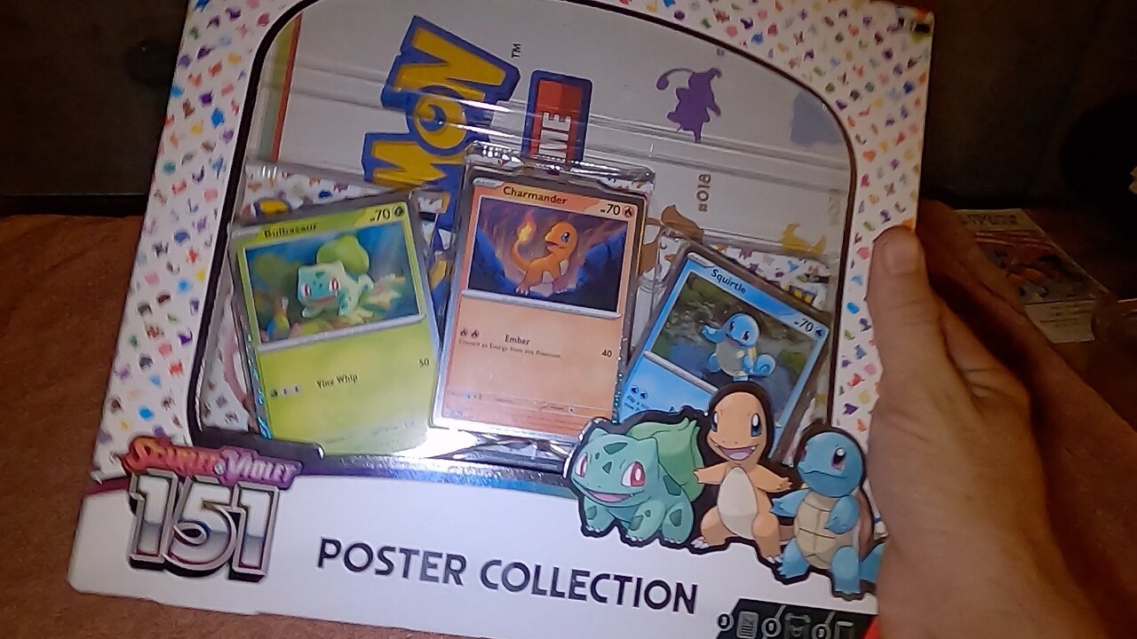 Opening a Scarlet & Violet 151 Poster Box
