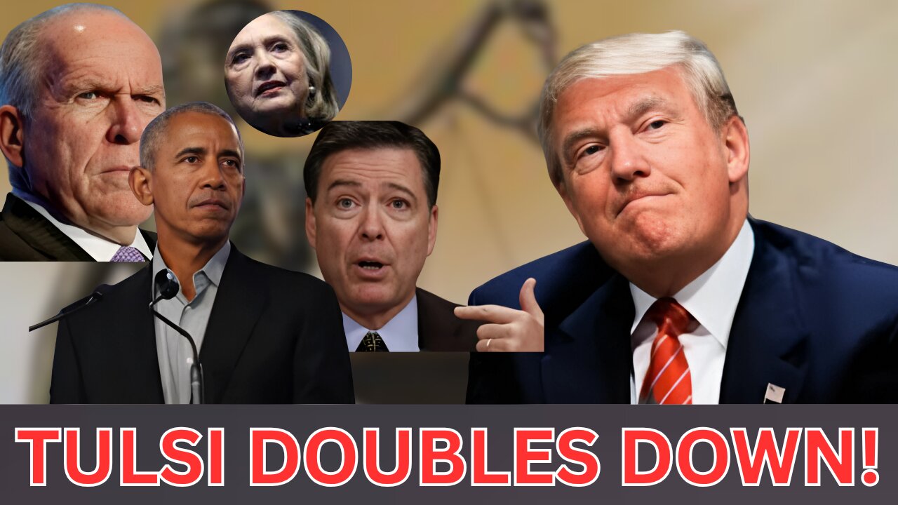 🔥 BREAKING: Tulsi Gabbard UNLOADS on Obama & Clinton — Treason Bombshell Erupts Again!