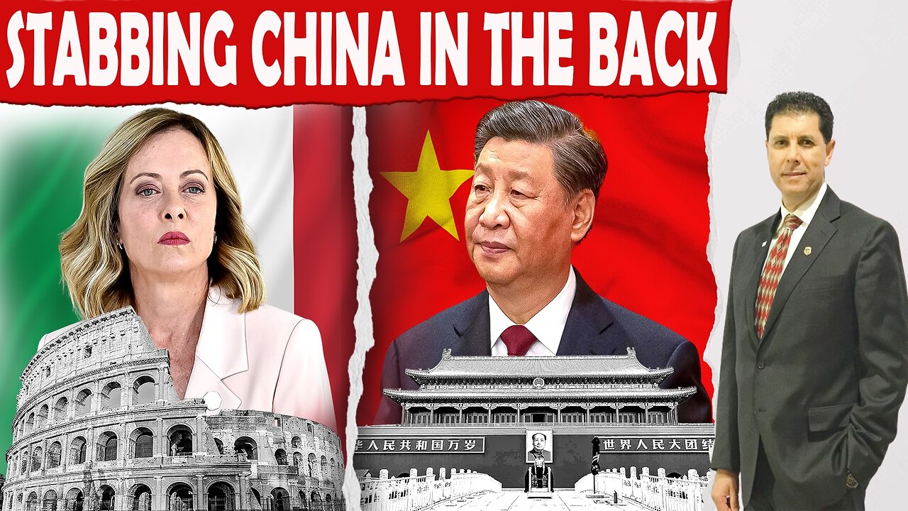 Shocking Shift: Italy Caves in to US Demands to Restrict Chinese Investments!