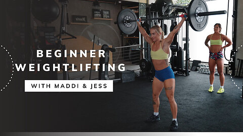 “Can Maddi Master Olympic Lifts in One Session? 🏋️‍♀️ Snatch, Clean & Jerk with Jess!”