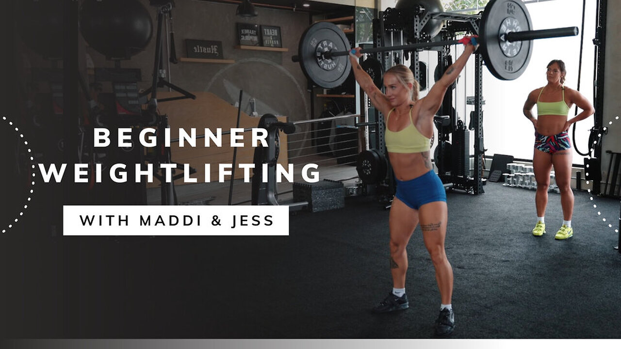 “Can Maddi Master Olympic Lifts in One Session? 🏋️‍♀️ Snatch, Clean & Jerk with Jess!”