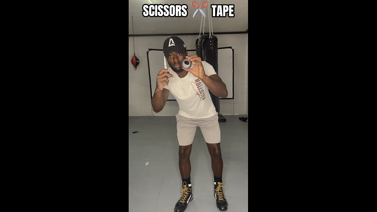 PRECISION MAKES POWER! 🥊 Scissors & Tape Drill — Watch Your Footwork Transform!🦵💥🥊