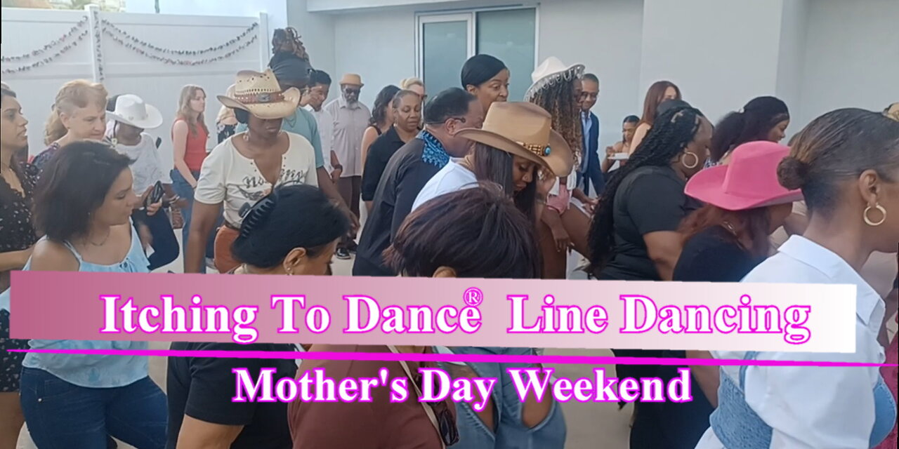 Boots on The Ground Line Dance - Itching To Dance Caleb Crump -Friends Mothers Day Weekend 5-10-2025