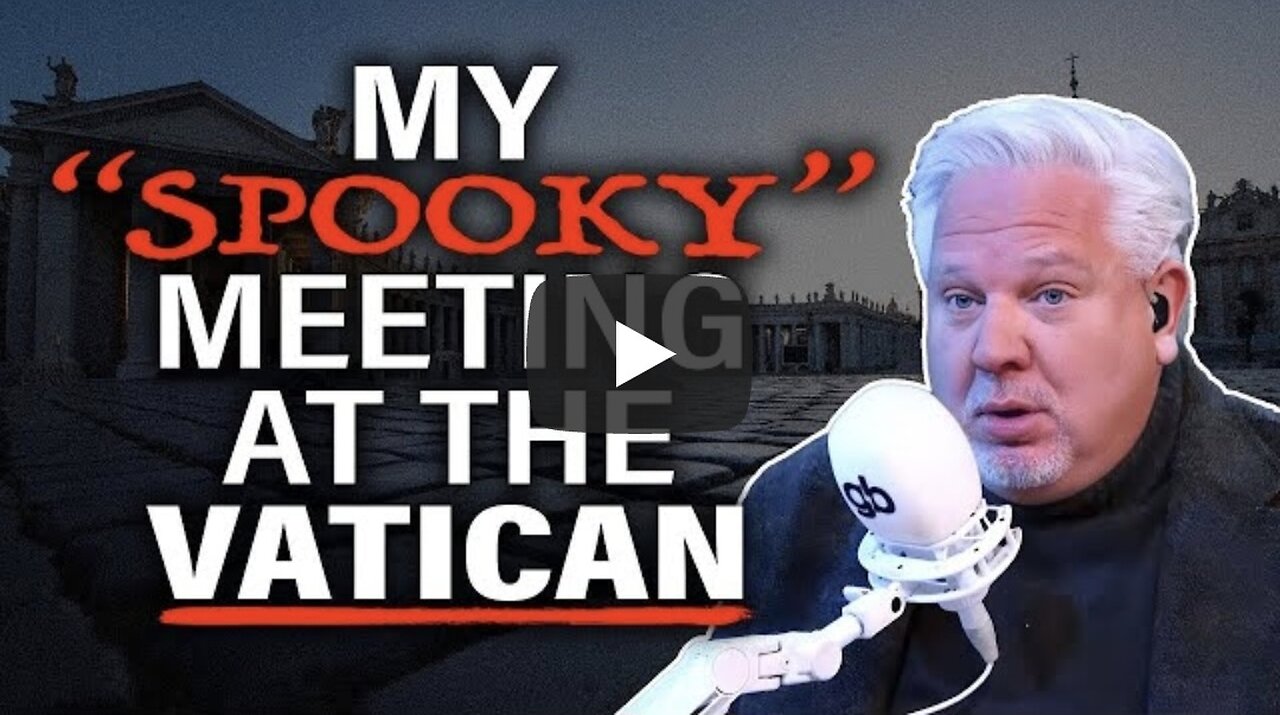 Glenn Beck Flashback ~ Gets Spooked out at the Vatican