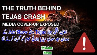 Indian media is hiding the facts about fighter jet Tejas crash in Dubai Air Show