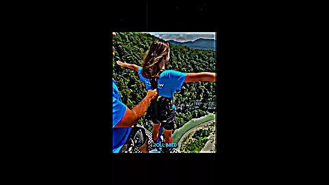 “Other Bungee Jumping vs The Ultimate Thrill 😱”#BungeeJumpingChallenge