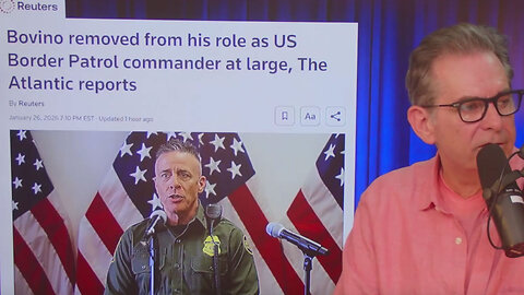 Border Patrol commander Bovino removed over false claims on Alex Pretti killing▮The Jimmy Dore Show