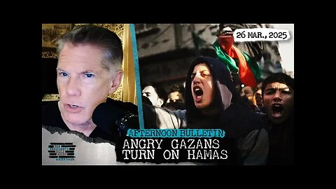 Gazans Stage Largest Anti-Hamas Protest Since War Began & Spy Agencies Issue Grave Warning