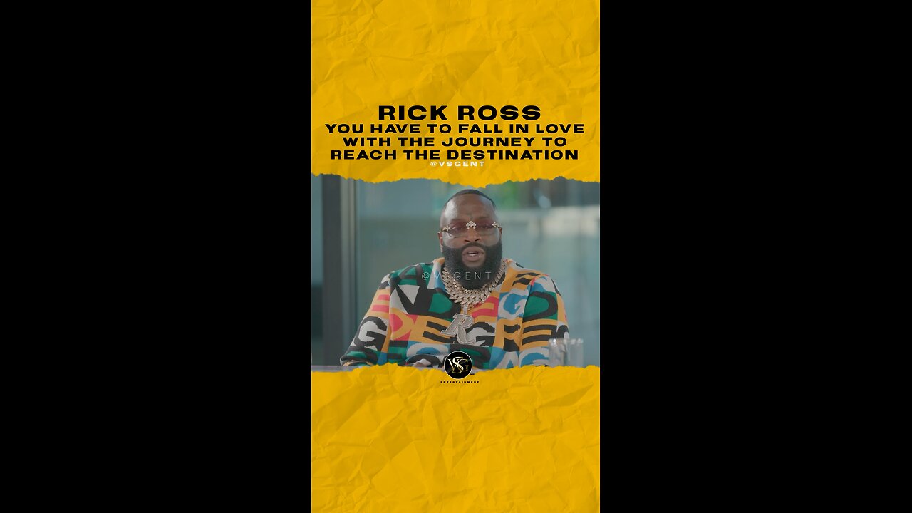 @richforever You have to fall in love with the journey to reach the destination