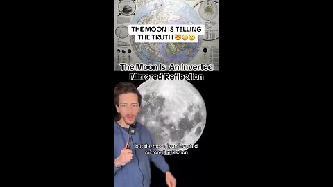 THE MOON IS TELLING THE TRUTH! The Moon Is an Inverted Map of the Larger Flat Earth with More Land!