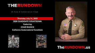 #951 - 2026 Candidate Countdown - Interview W/ SheriffChad Bianco