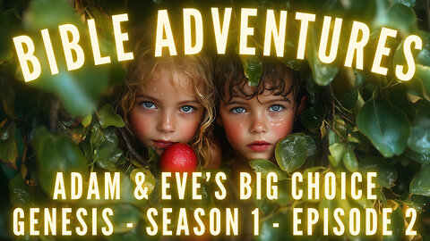 🌿 The Garden of Eden: Adam & Eve’s Big Choice! | Bible Stories for Kids | Bible Adventures Cartoon