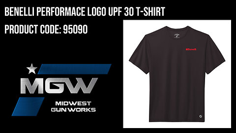 Benelli Performace Logo UPF 30 T-Shirt - 95090