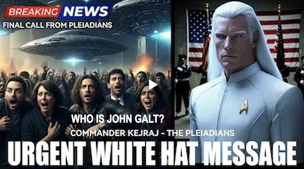 ATTENTION! Final Call for All Ground Crew - KEJRAJ - The Pleiadians. WHO IS John Galt? SGANON