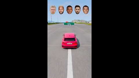 🚘CR7 Vs Messi Vs Mbappe Vs Haaland