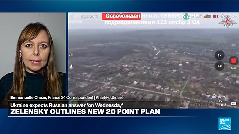 Ukraine's Zelensky awaits Russian answer to revised US-peace plan.