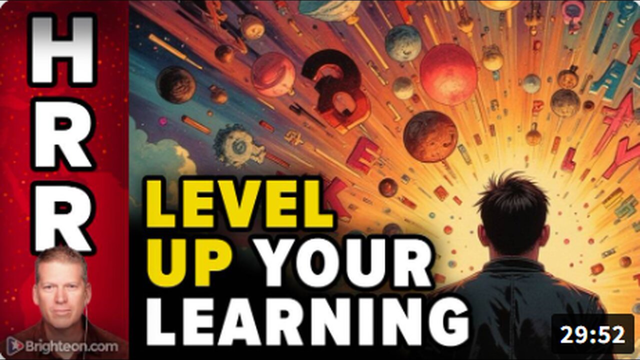 Mike Adams reveals BREAKTHROUGH learning methods that will LEVEL UP your learning speed