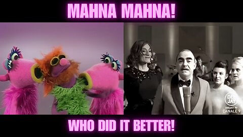 Mah Na Mah Na: The Muppets vs. Piero Umiliani's 1968 Original (Side-by-Side!)