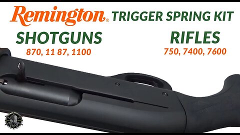 Remington Shotguns 870, 11 87, 1100 & Remington Rifles 750, 7400, 7600 Trigger Spring Kit