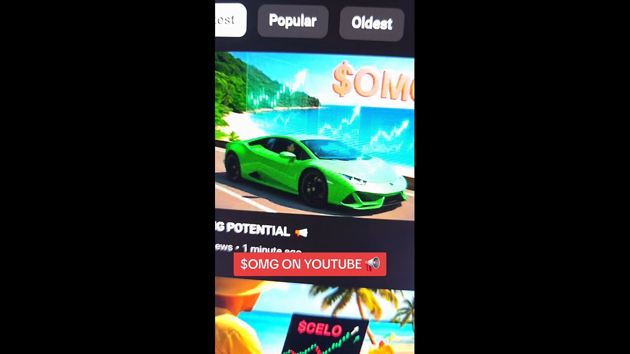 $OMG ON YOUTUBE 📢