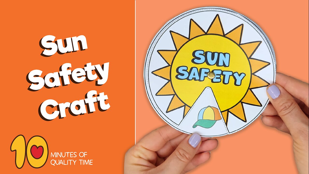 Sun Safety Wheel Craft