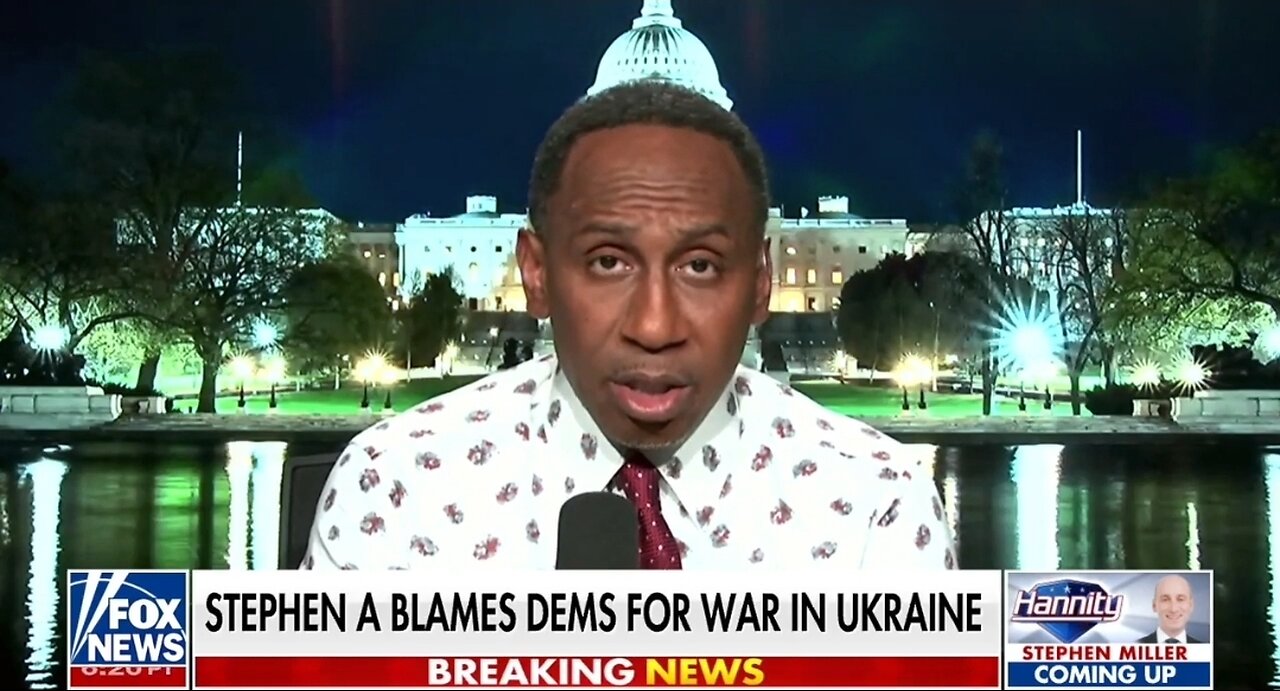 Stephen A Smith: Trump Has Done More On Russia/Ukraine Than Any Democrat
