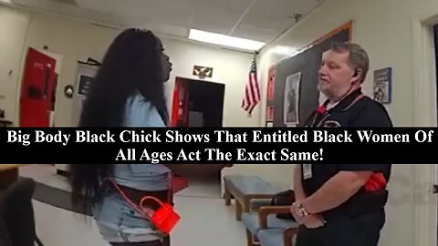 Overweight, Under Dressed, Weave Wearing Black Teen Fights With Teacher & Police At School!