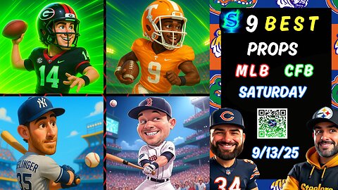 🔥PRIZEPICKS COLLEGE FOOTBALL PICKS WEEK 3 TODAY | FREE PROPS | MLB