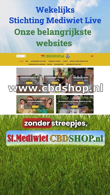 Onze belangrijkste websites