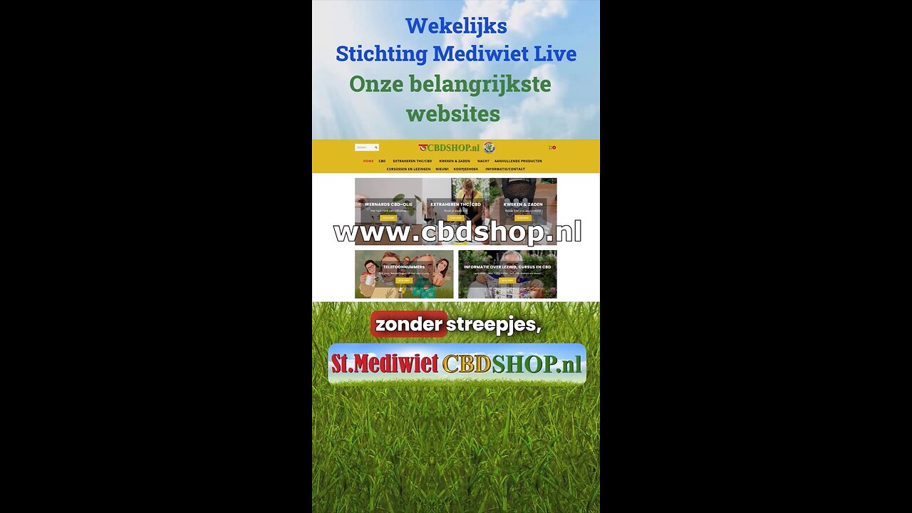 Onze belangrijkste websites