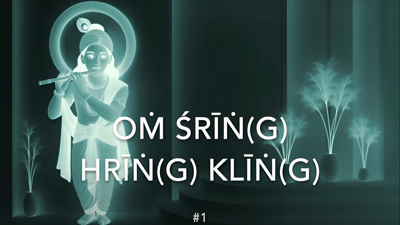 For Sattva (Zen) Mode & Victory of Dharma: Sri Krishna: Invocation