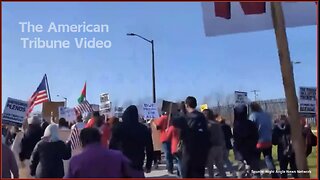 Woke Protesters Chaos Chaos Outside FBI Building After Illegal-Loving Judge Arrested