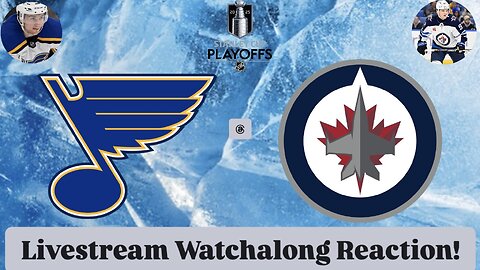 St. Louis Blues @ Winnipeg Jets 2025 Stanley Cup Playoffs Round 1 Game 7 Live Watchalong Reaction