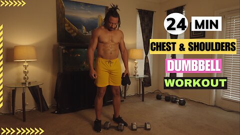 24-Minute Upper-Body Workout With Just Dumbbells!