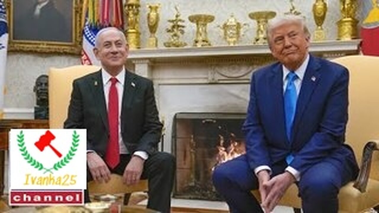 🚨 BREAKING: Trump holds meeting with Israeli PM Benjamin Netanyahu || @Ivanka25