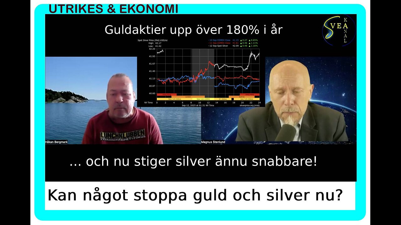 Utrikes & Ekonomi - vad kan stoppa guld och silver?