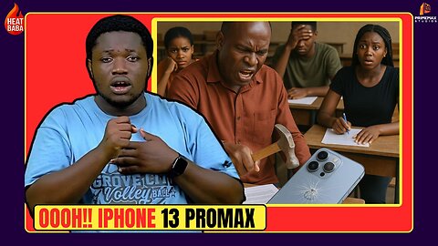 Lecturer destroyes students Iphone 13 pro after catching the student cheating