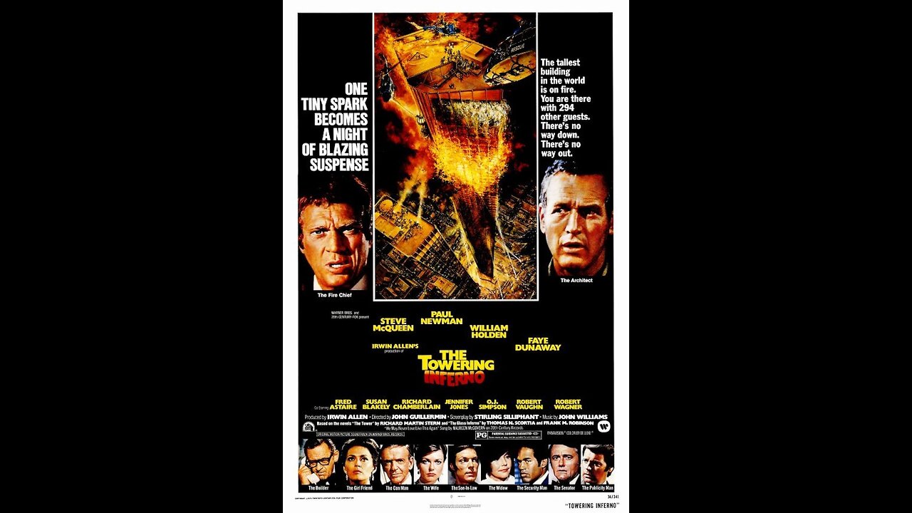 FILM---THE TOWERING INFERNO