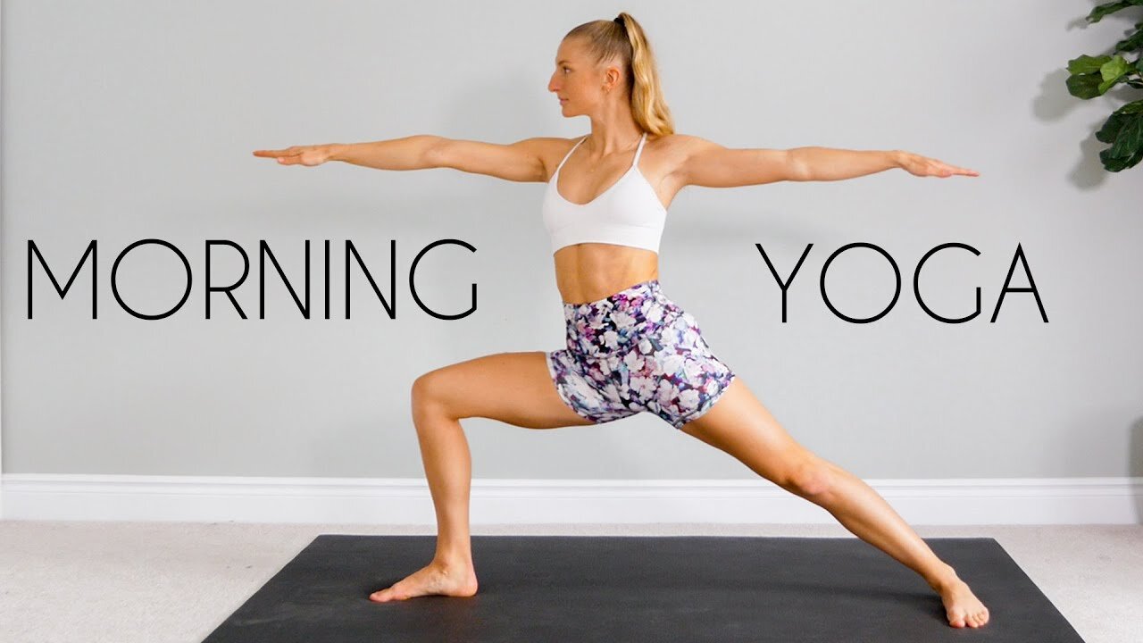 20 MIN MORNING YOGA 🌞🧘‍♀️ | Full Body Flow & Stretch for Beginners 🙏✨