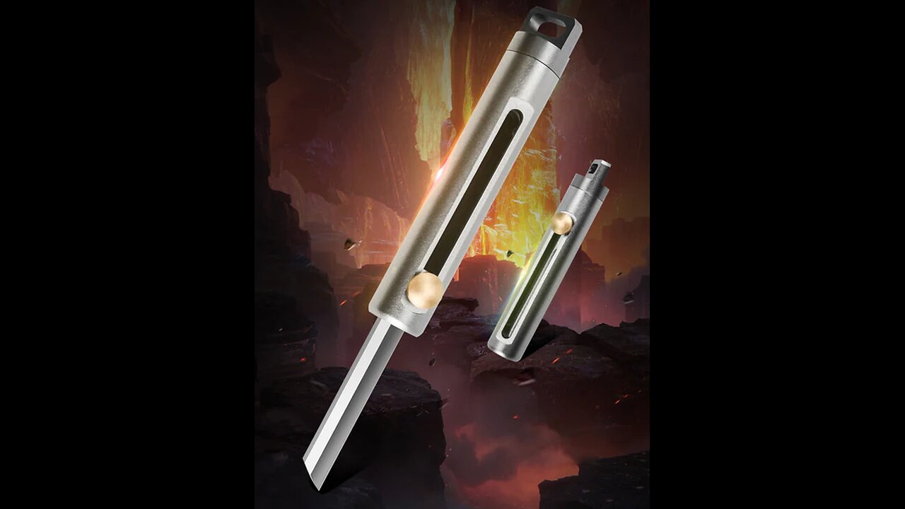 EDC Foldable Multi-Function Mini Sharp Knife, For Self-defense, Camping & More