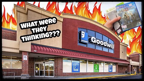 Goodwill is getting OUT OF HAND!