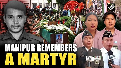 Manipur unites to mourn the valour and sacrifice of BSF Constable Deepak Chingakham