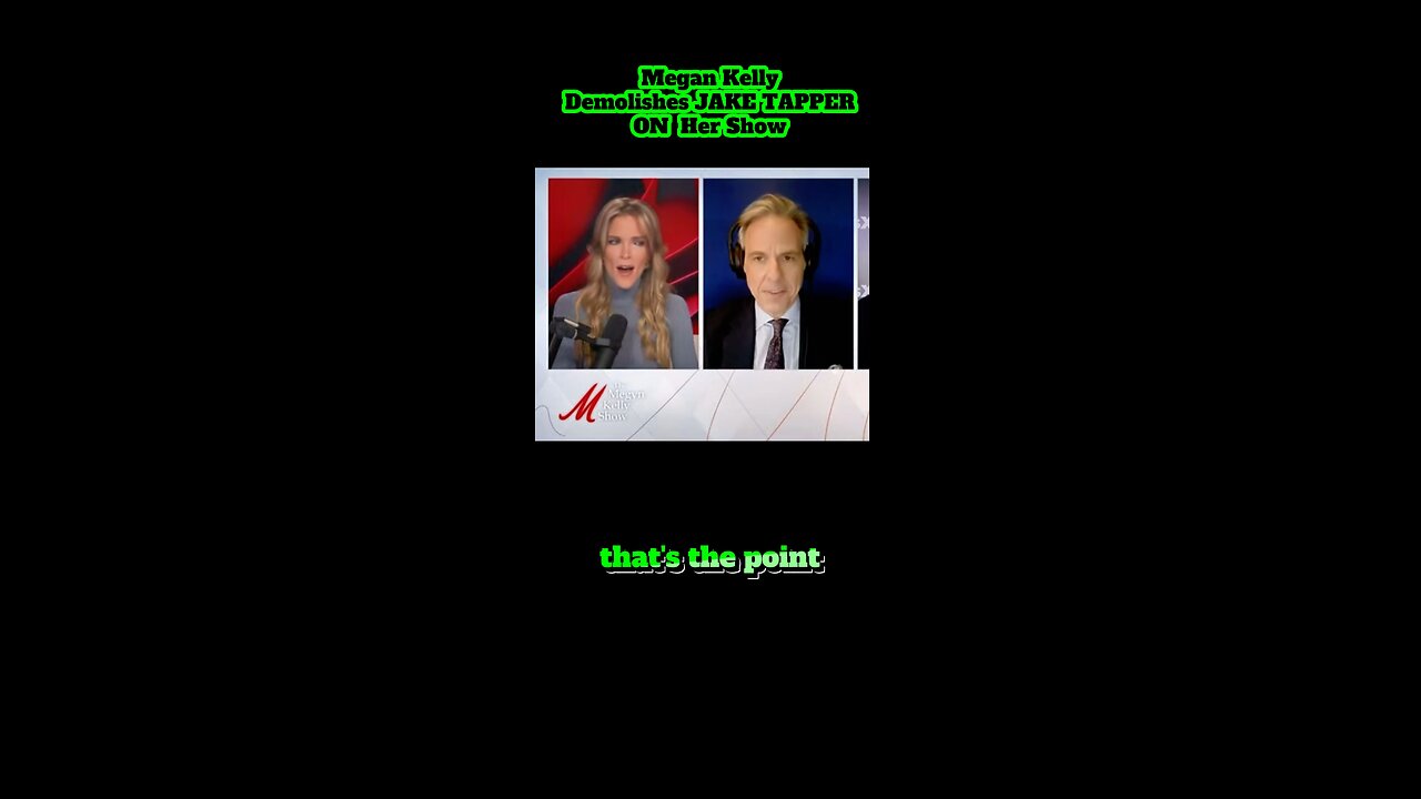 MEGYN KELLY DEMOLISHED JAKE TAPPER!
