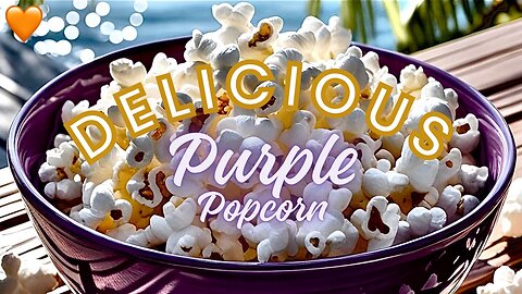 Amish Country Popcorn Purple